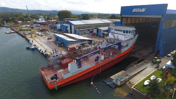 Asenav da comienzo a la fabricación de la primera barcaza de los buques polivalentes de la Armada de Chile